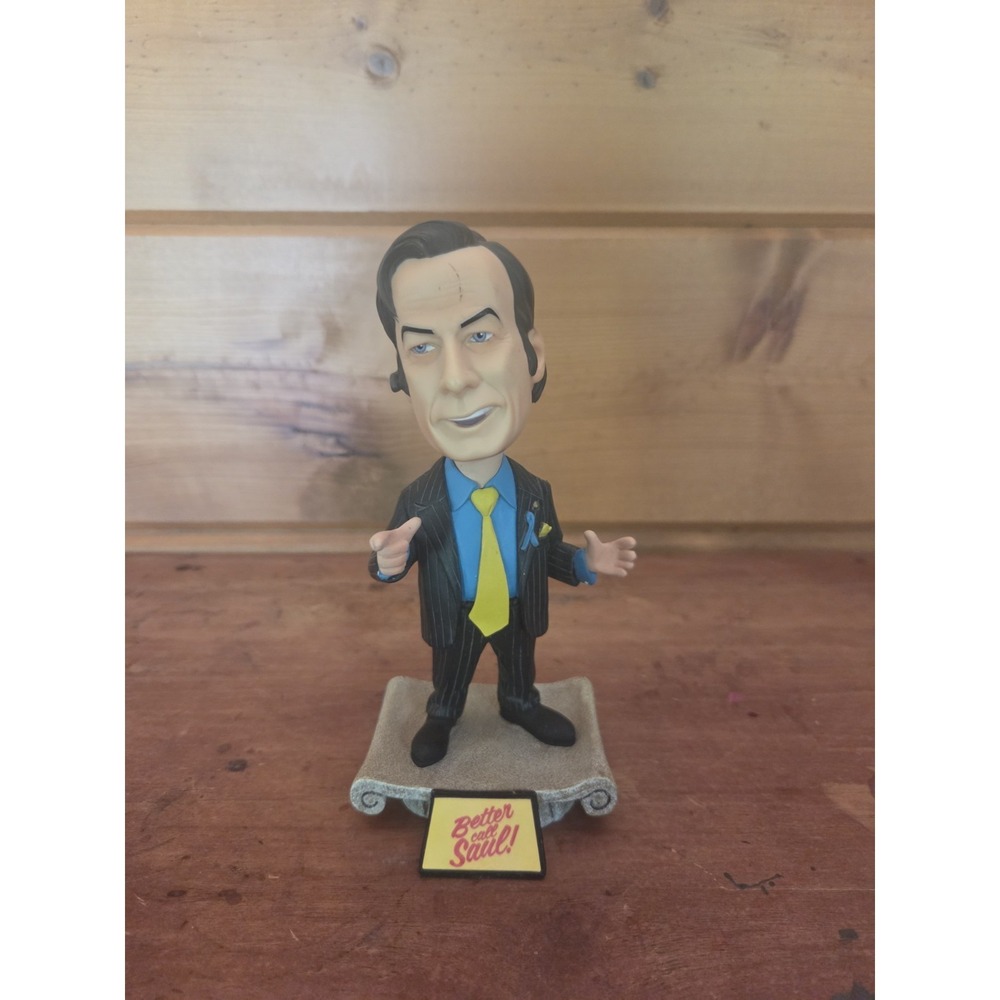 Saul Goodman Bobblehead‎ Breaking Bad Better Call Saul 6.5" Mezco 2014 No Box A2